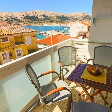 Apartment Mario With Terrace And Sea View Baška Exteriör bild